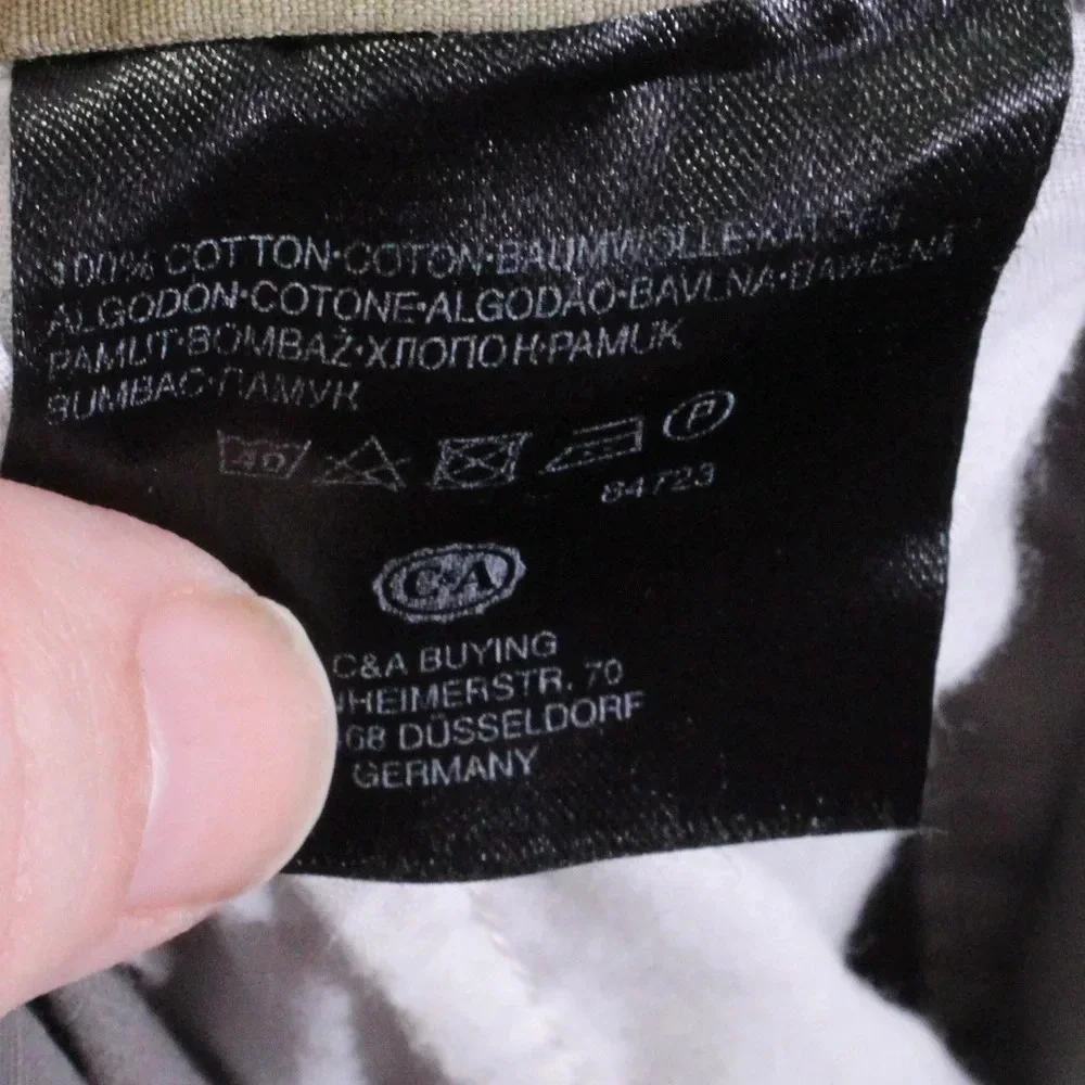 C&A Canda Straight Leg Convertible Pants Men's 33x32 Gray‎ Cargo Workwear